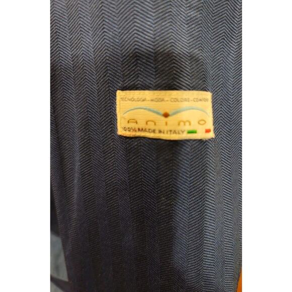 ANIMO WOMEN'S BLUE JACKET Size I-42 D-35 MADE IN ITALY - Picture 4 of 11